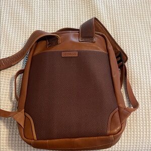 Genicci Brown Leather backpack